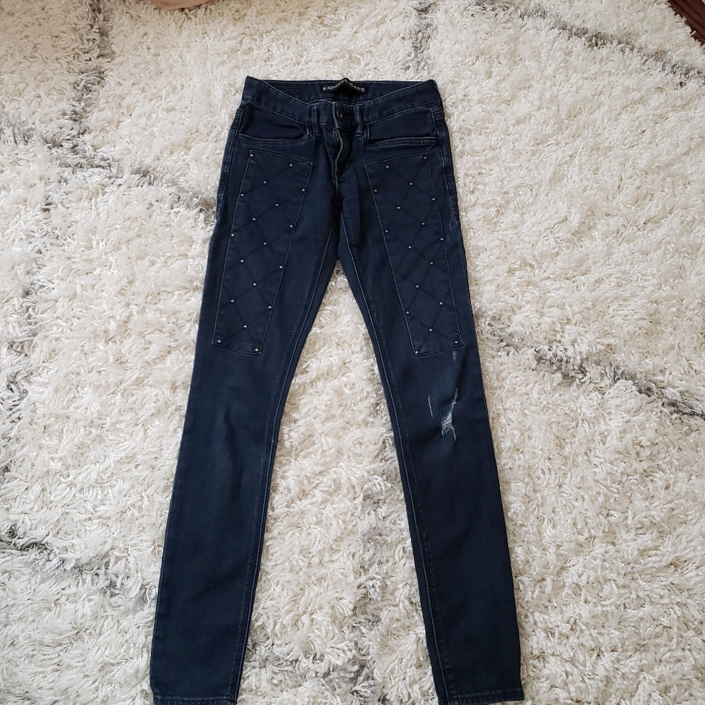 Express Low rise jeans leggings jeggings 00